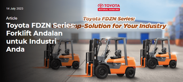 Toyota Forklift FDZN Series