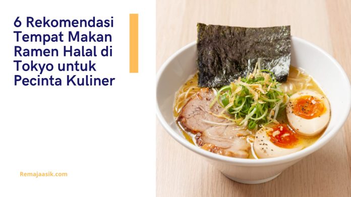 tempat makan ramen halal di tokyo