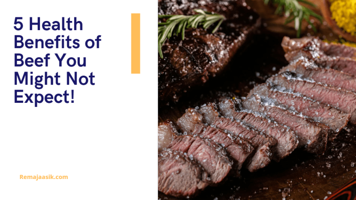 health benefits of beef